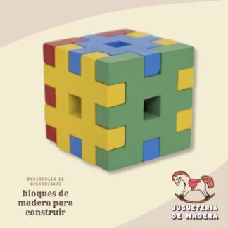 bloque cubo juego de ingenio